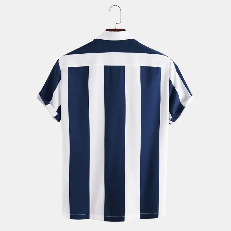 Camisa Casual Masculina Listrada