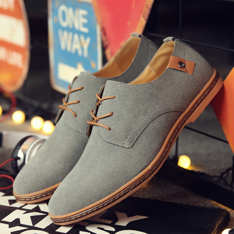 Sapato Masculino Camurça Sernini