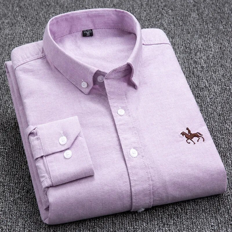 Camisa Masculina Cavalins Manga Longa